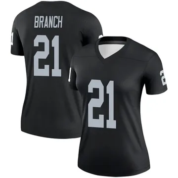 Women's Cliff Branch Las Vegas Raiders Legend Black Jersey