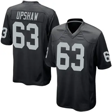 Youth Wilson Gene Upshaw Las Vegas Raiders Game Black Team Color Jersey