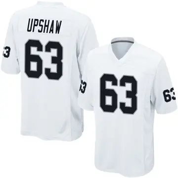 Youth Wilson Gene Upshaw Las Vegas Raiders Game White Jersey