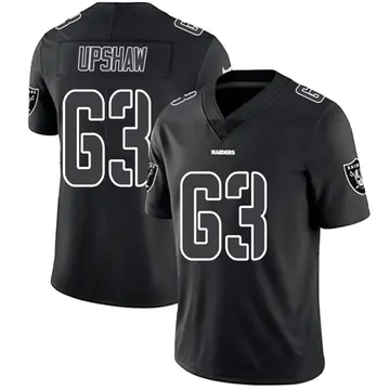 Youth Wilson Gene Upshaw Las Vegas Raiders Limited Black Impact Jersey