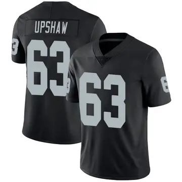 Youth Wilson Gene Upshaw Las Vegas Raiders Limited Black Team Color Vapor Untouchable Jersey